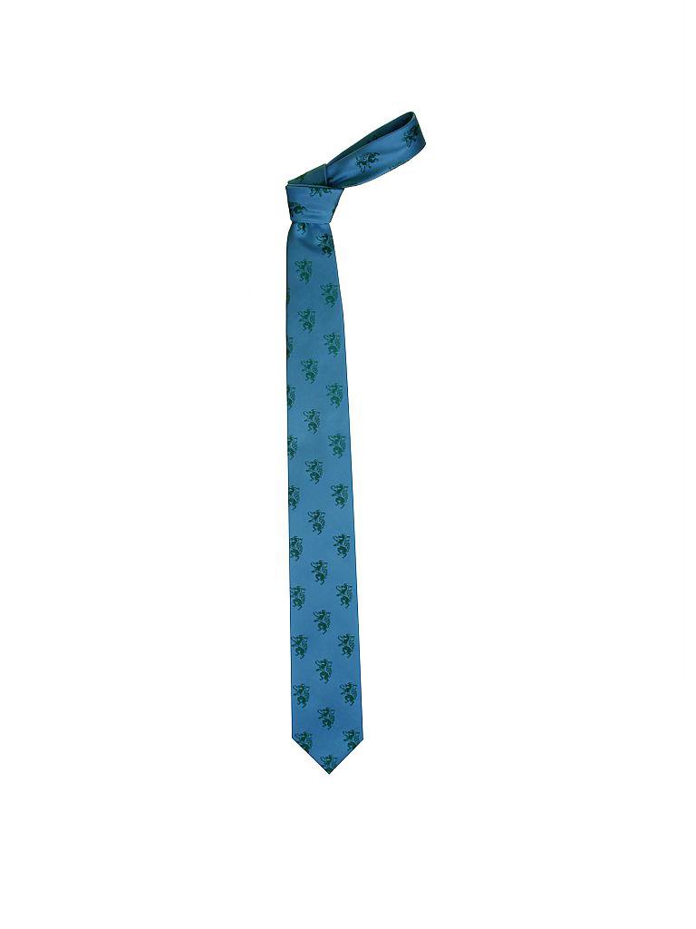 LUISE STEINER | Trachten-Krawatte  | blau