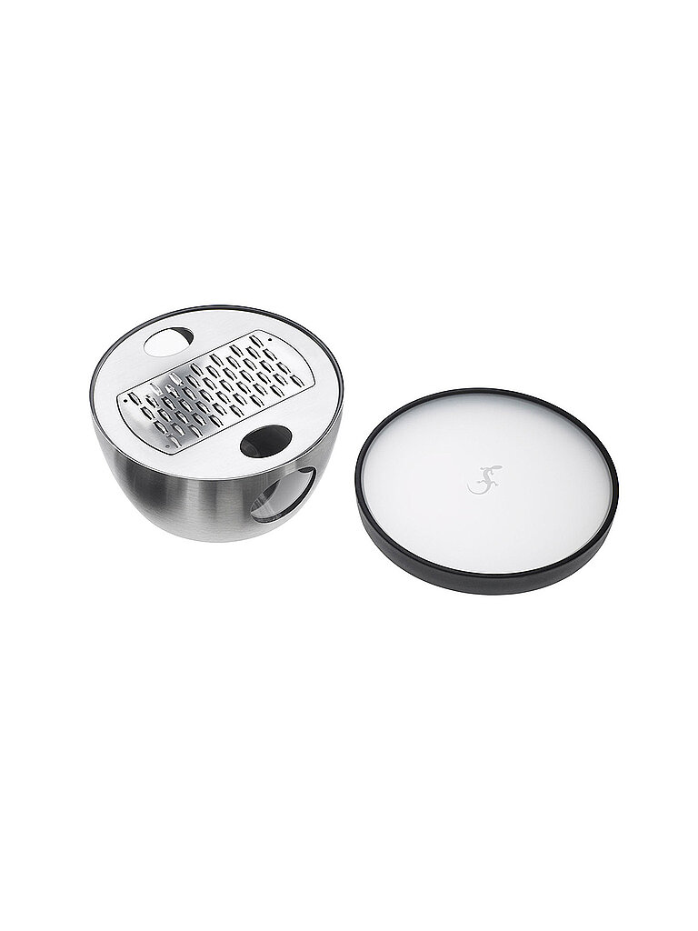 LURCH RazorTech EDS Parmesanreibe mit Deckel  13cm silber baby