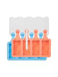 LURCH | Eisform 2er Set POPSICLE ICEFORM TRIANGLE Aquamarine Peach  | bunt