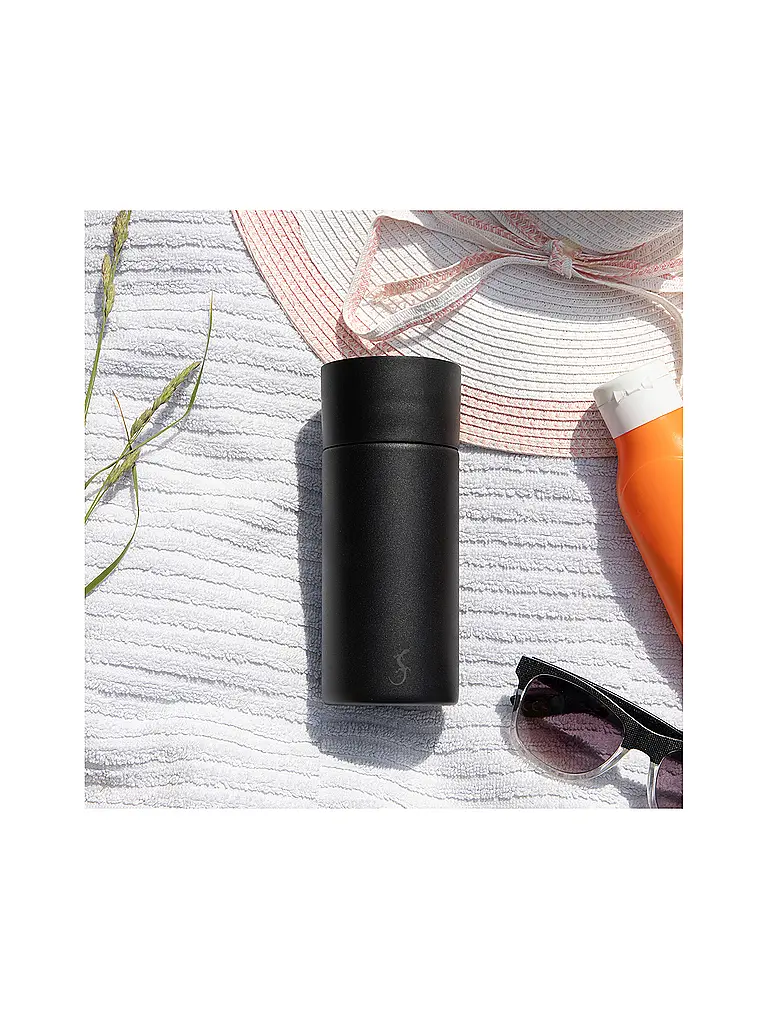 LURCH | Isolierbecher 360° Edelstahl 0,3l Black | schwarz