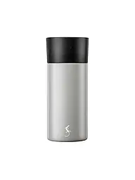LURCH | Isolierbecher 360° Edelstahl 0,3l Dark-Salvia | hellgrau