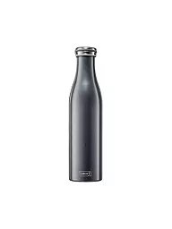 LURCH | Isolierflasche - Thermosflasche Edelstahl 0,75l Anthrazit Metallic | grau