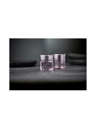 LYNG BY GLAS | Schnapsglas 2er Set TORINO 6cl Pink