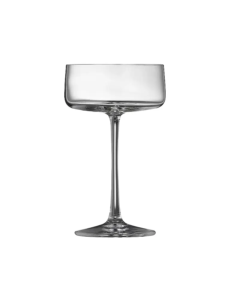 LYNGBY GLAS | Champagner-Schalen Set 4tlg. ZERO 26cl | Transparent