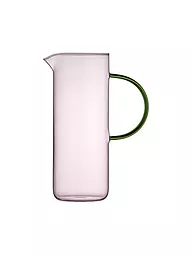 LYNGBY GLAS | Glaskrug TORINO 1,1l Gruen/ Blau  | rosa