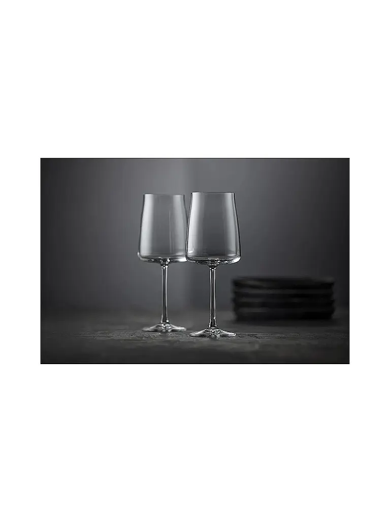 LYNGBY GLAS | Rotweinglas Set 4tlg. ZERO 54cl | Transparent