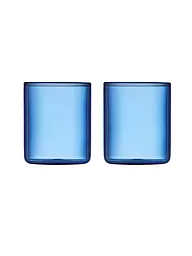 LYNGBY GLAS | Schnapsglas 2er Set TORINO 6cl Gruen   | blau