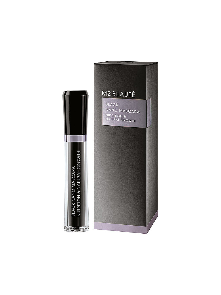 M2 BEAUTÉ Black Nanao Mascara ( 01 Black )
