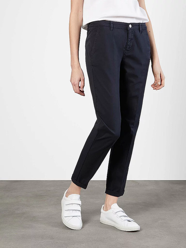 MAC Chino dunkelblau   38 damen 2