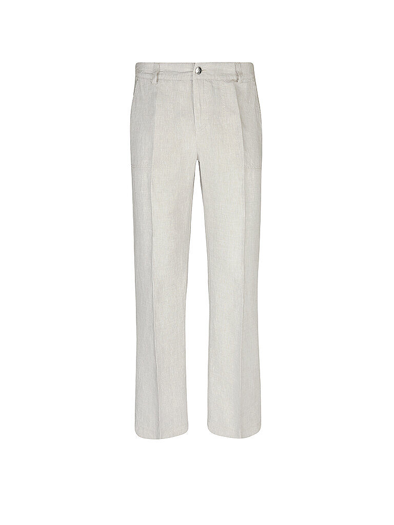 Leinenhose NORA grau 46/L32 damen