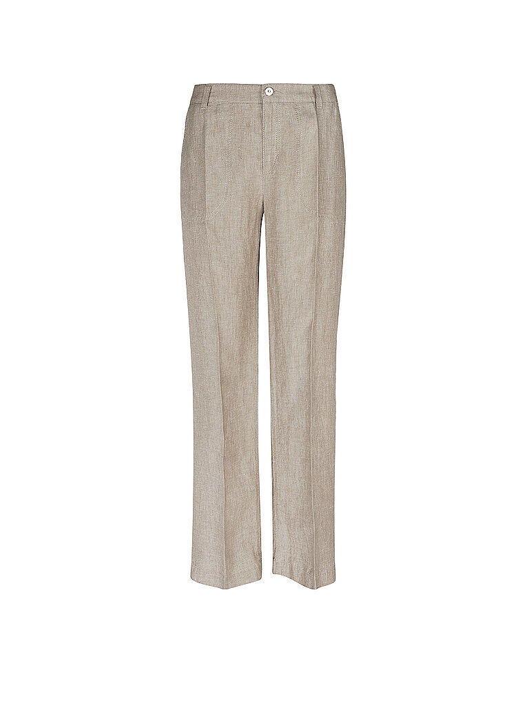 Leinenhose NORA beige 42/L30 damen