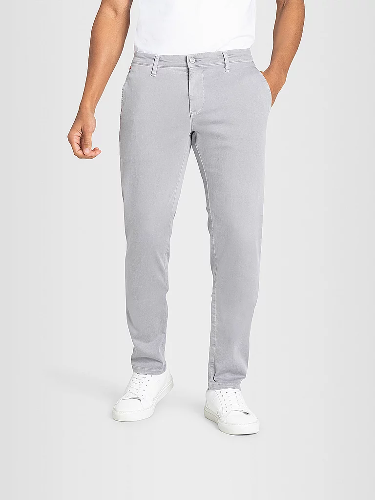 Mac Chino Driver Flexx Silver Grey 33/L32 4