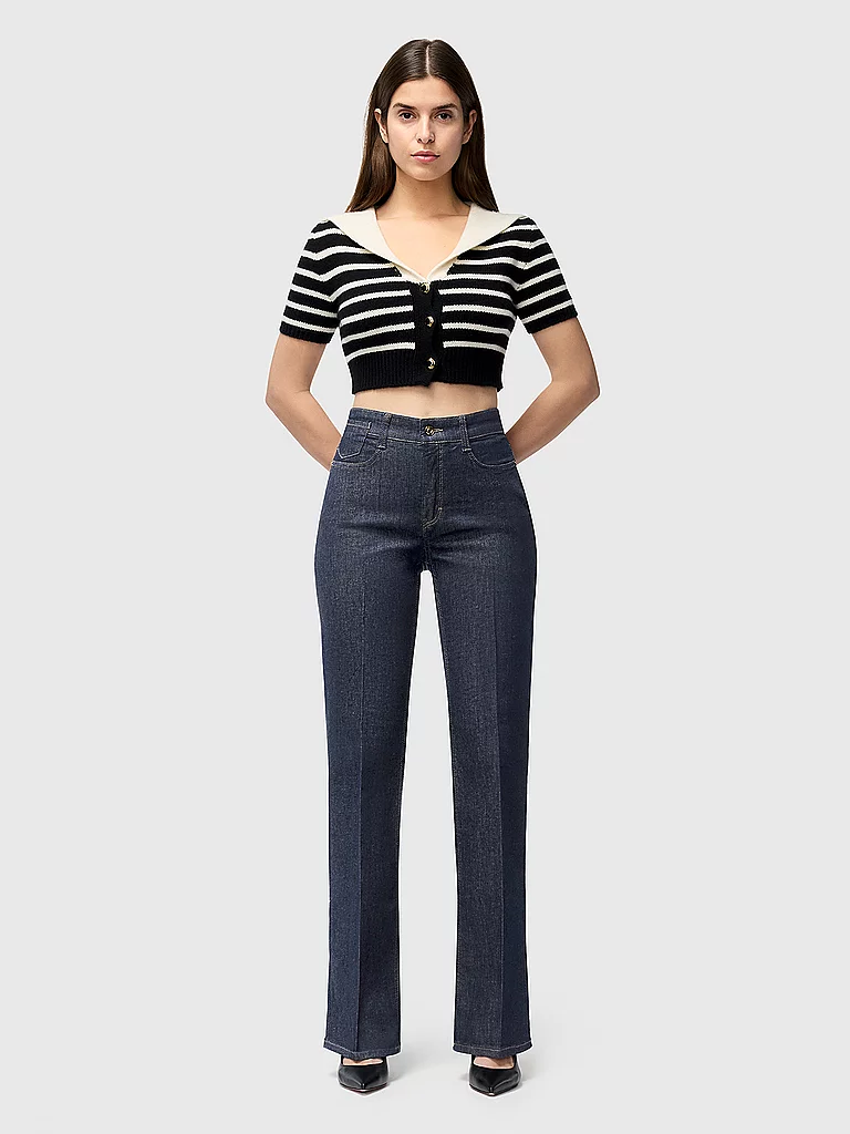 MAC Jeans Straight Fit LAURA dunkelblau   38/L30 damen 6