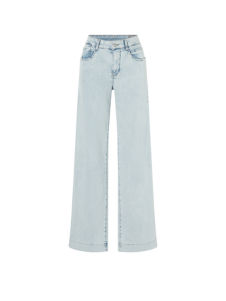 MAC Jeans Flared Fit RICH PALAZZO hellblau | 38/L32