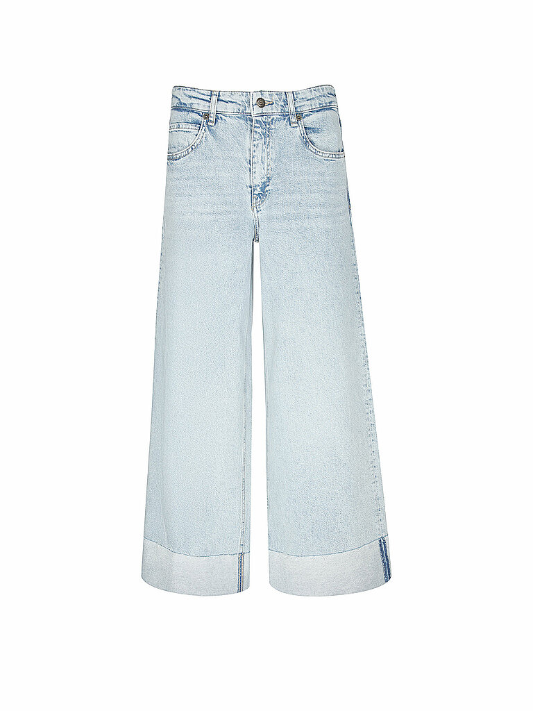 Jeans Straight Fit 7/8 NEVADA hellblau 42 damen