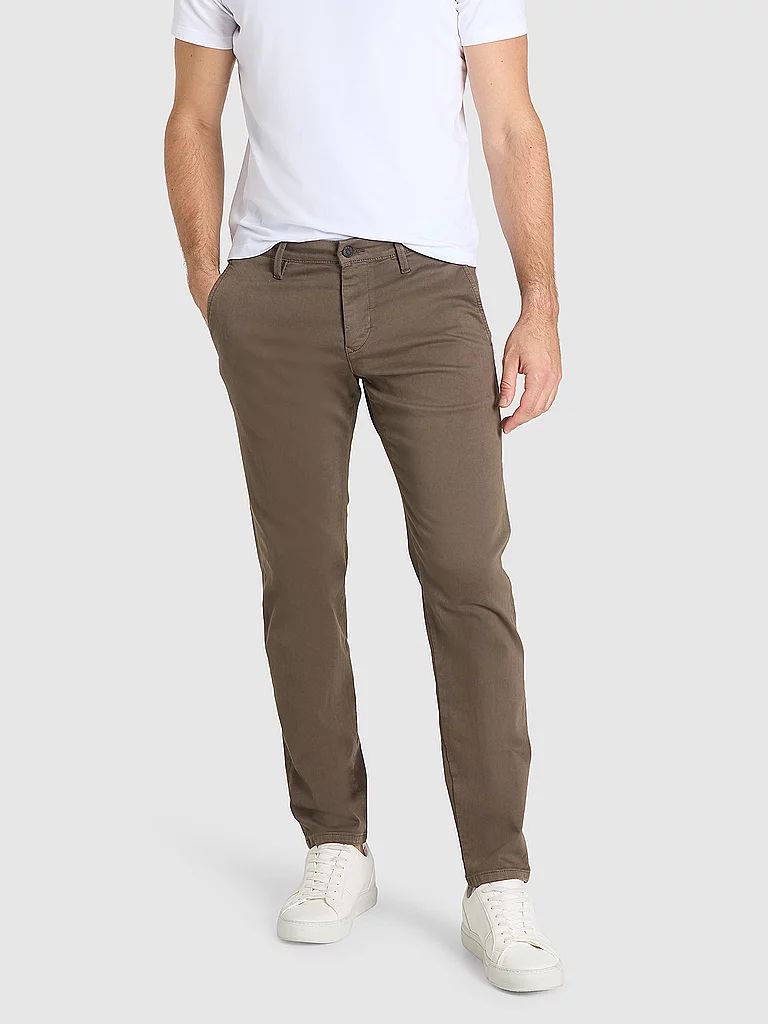 MAC Chino Driver Macflexx Light Brown 36/L30 2