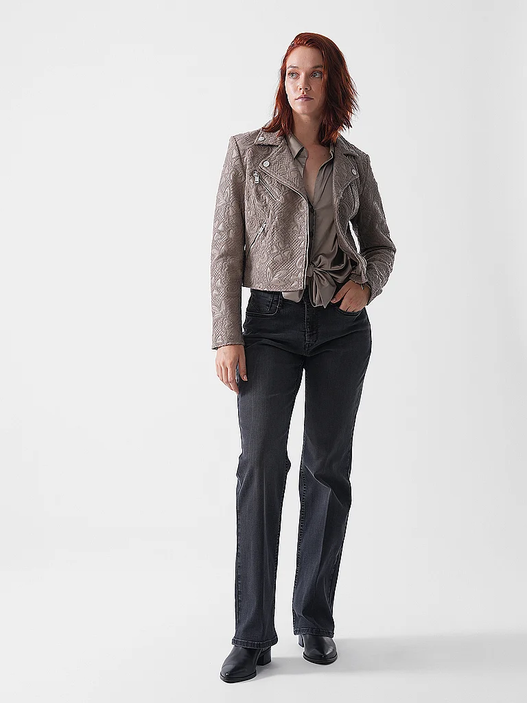 MAC Jeans Straight Fit LAURA grau   36/L30 damen 6