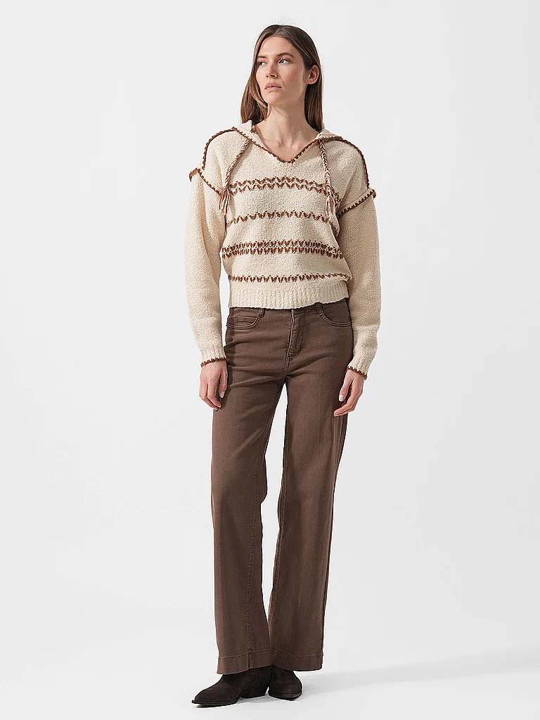 MAC Marlenehose Wide Beige 38/L30 2