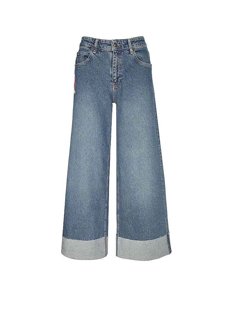Jeans Wide Leg 7/8 NEVADA blau 38 damen