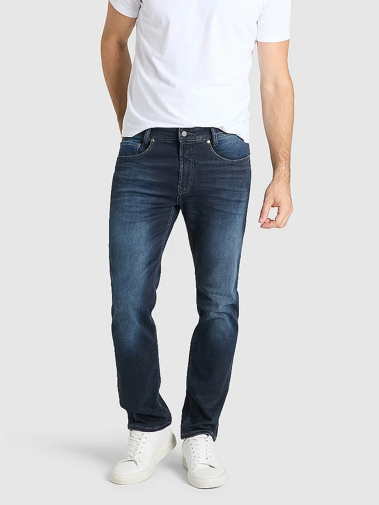 Mac Jeans Rick Straight Leg Jeans Dark Blue 40/L30 2