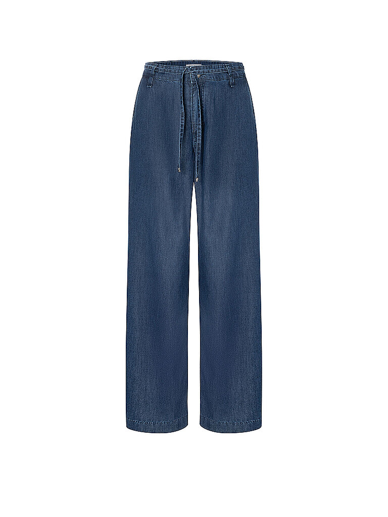 Mac Damen Dunkelblau Jeans Flared Fit Wendy | 36/L30