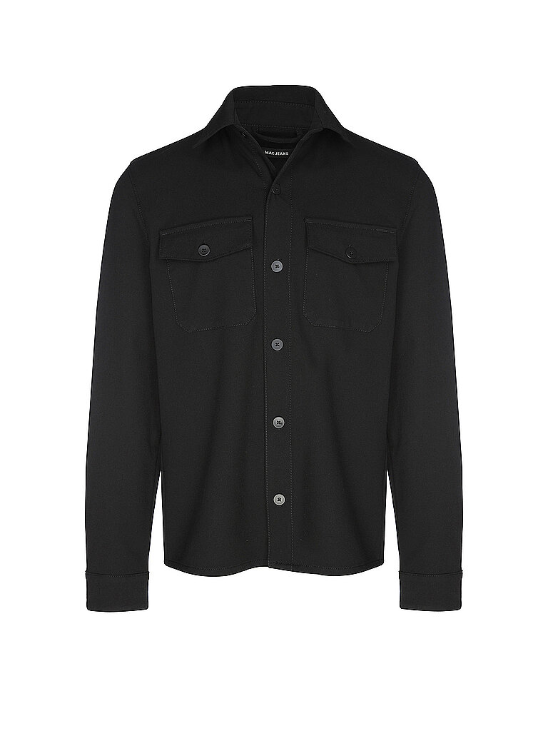 MAC Overshirt  schwarz | M