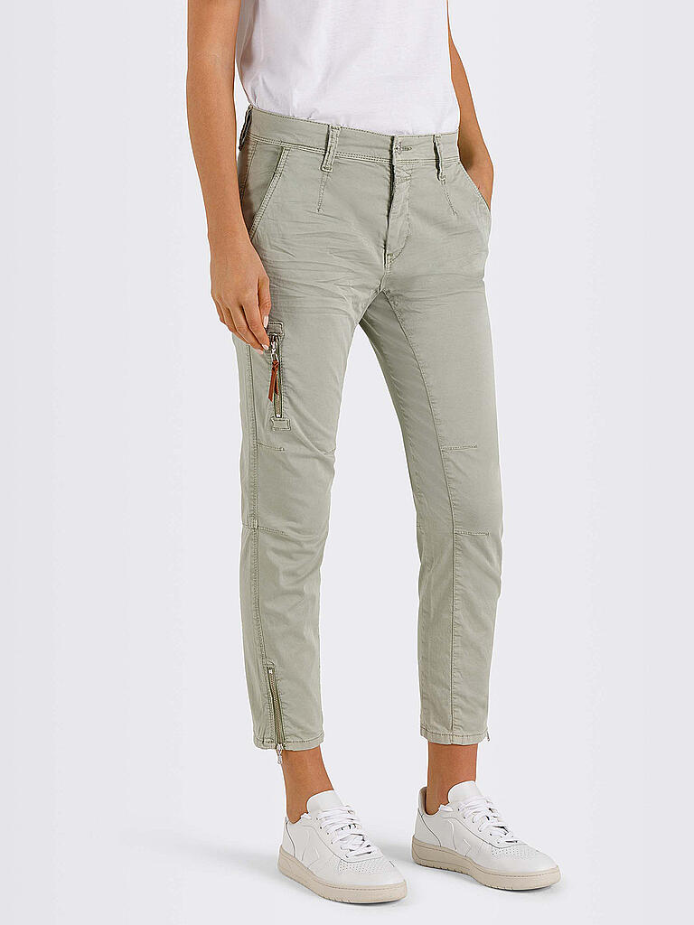 MAC Cargohose Relaxed Fit Rich olive