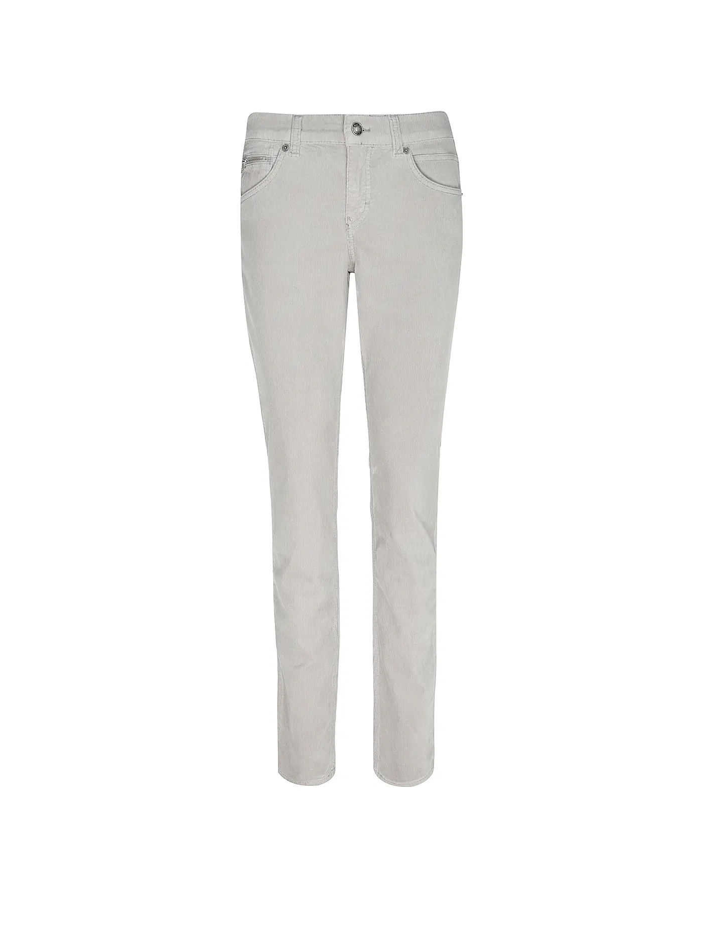 MAC | Cordhose Slim Fit | grau