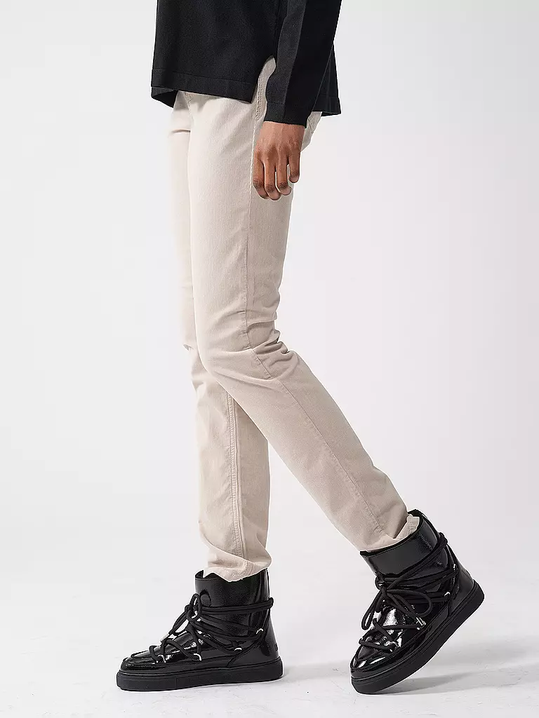 MAC | Cordhose Slim Fit | creme