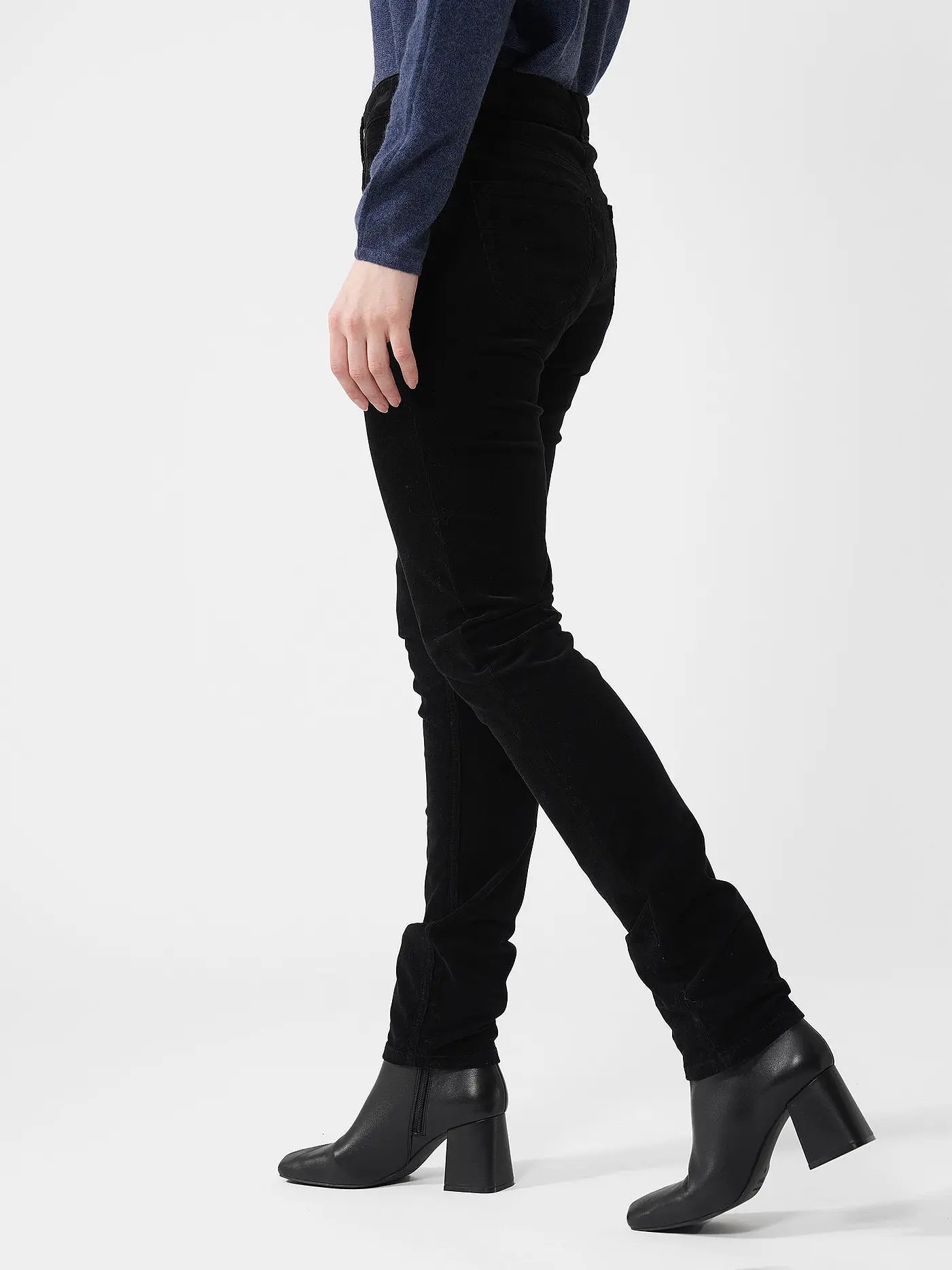 MAC | Cordhose Slim Fit | schwarz