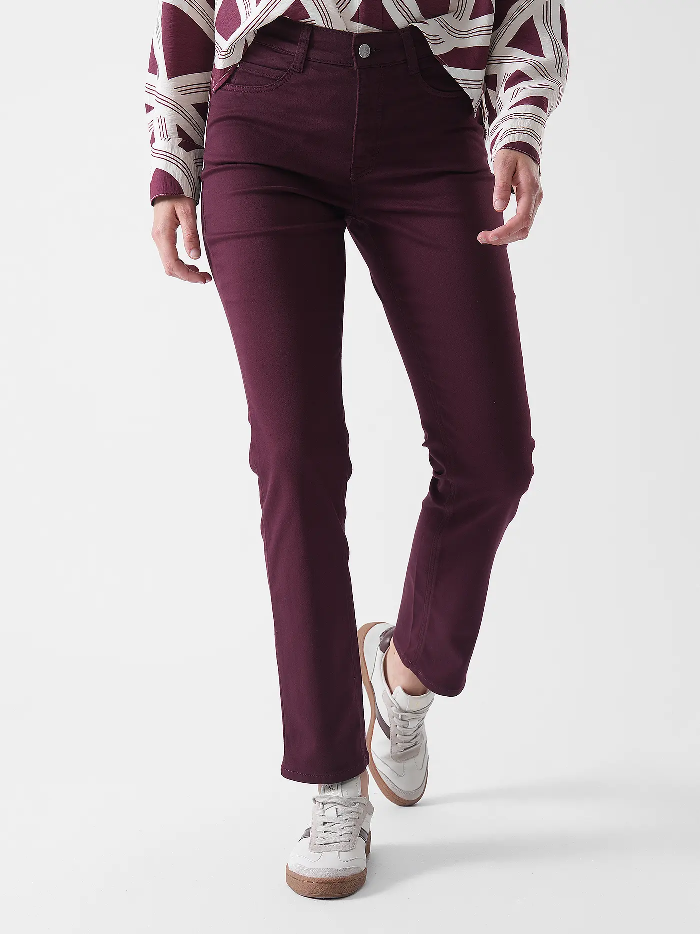 MAC | Hose DREAM | dunkelrot
