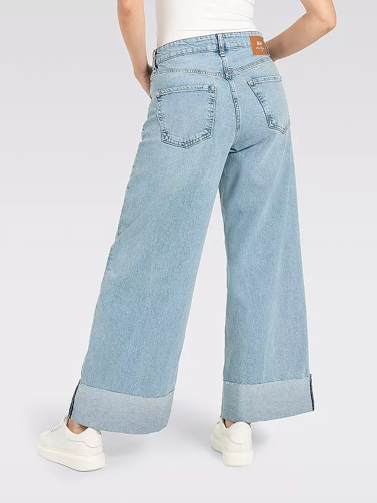 MAC | Jeans Straight Fit 7/8 NEVADA | hellblau