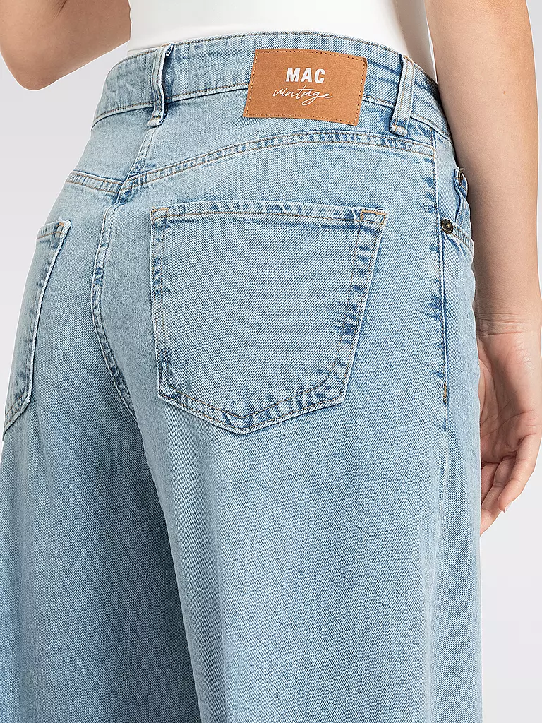 MAC | Jeans Straight Fit 7/8 NEVADA | hellblau