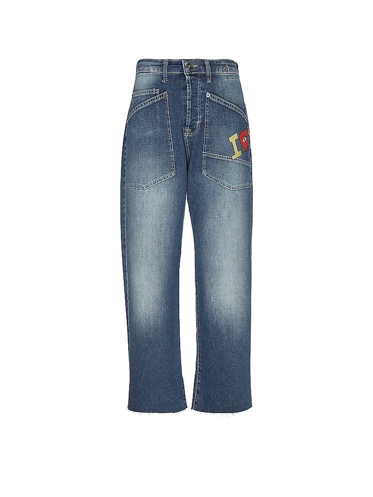 MAC | Jeans Wide Leg  | blau