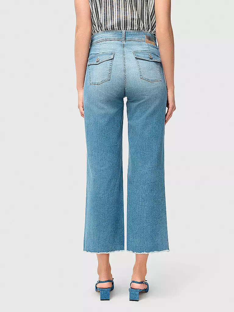MAC | Jeans Wide Leg 7/8 JAMIE | hellblau