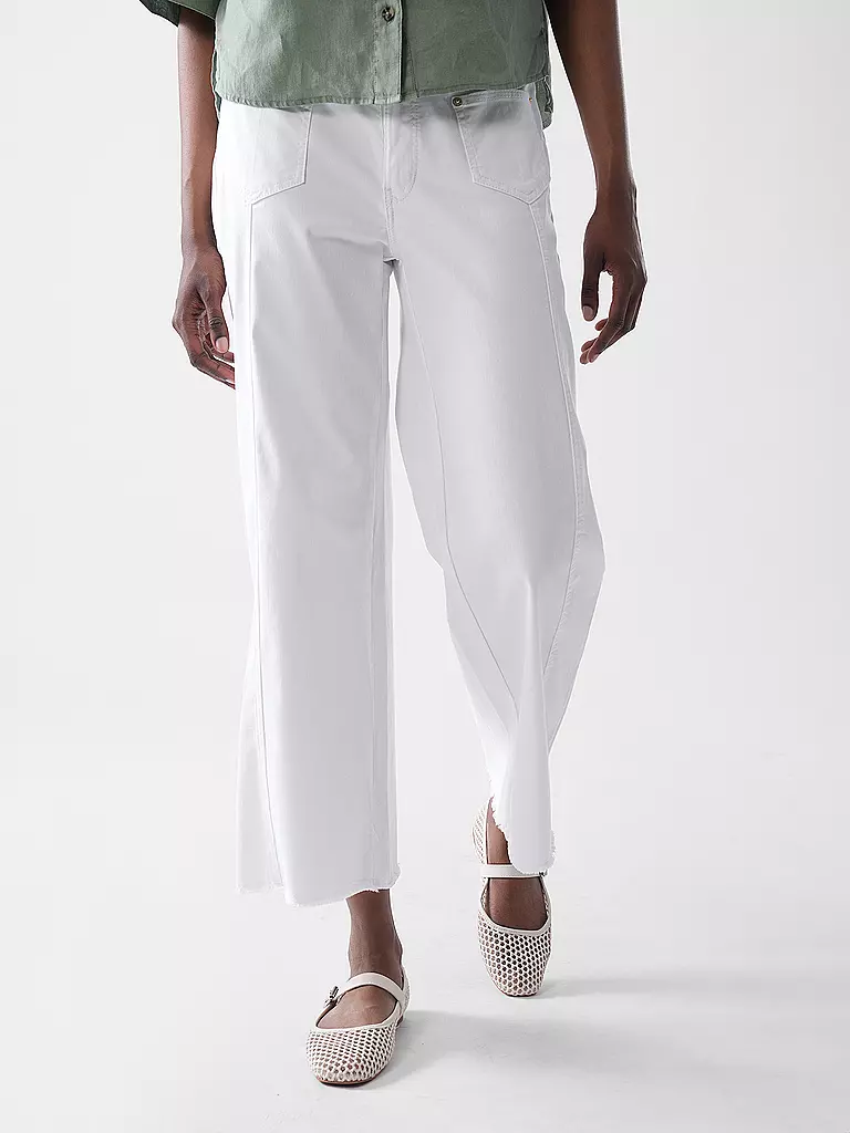 MAC | Jeans Wide Leg 7/8 JAMIE | weiss
