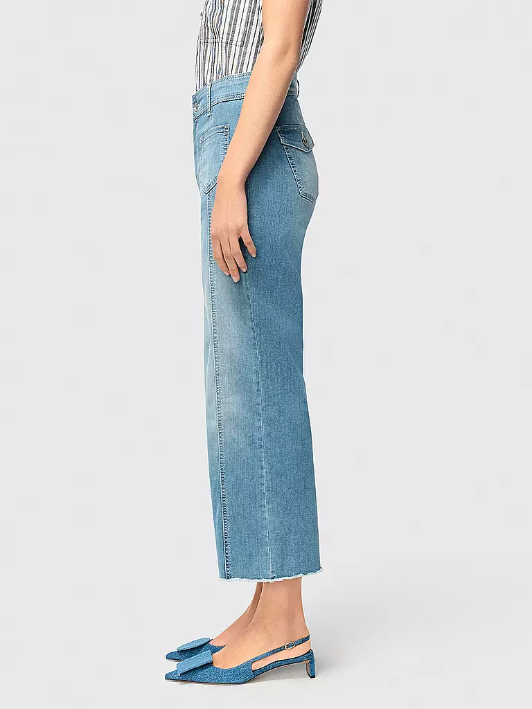 MAC | Jeans Wide Leg 7/8 JAMIE | hellblau