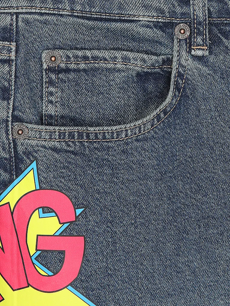 MAC | Jeans Wide Leg 7/8 NEVADA  | blau