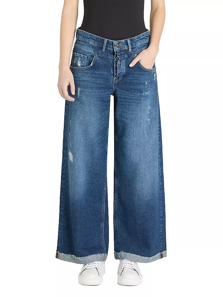 MAC | Jeans Wide Leg NEVADA | blau