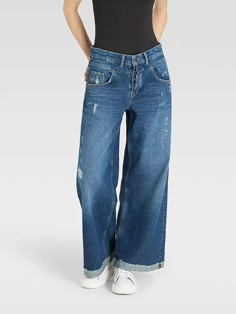MAC | Jeans Wide Leg NEVADA | blau