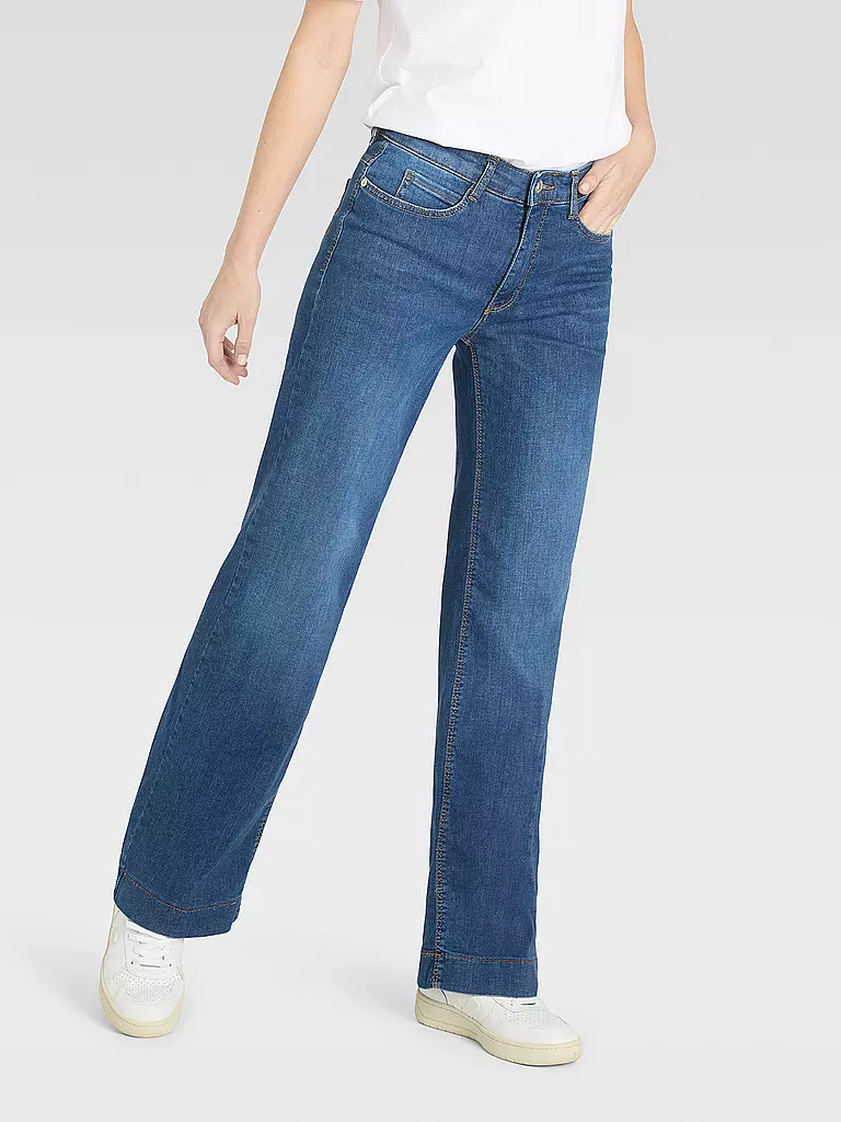 MAC | Jeans Wide Leg | schwarz