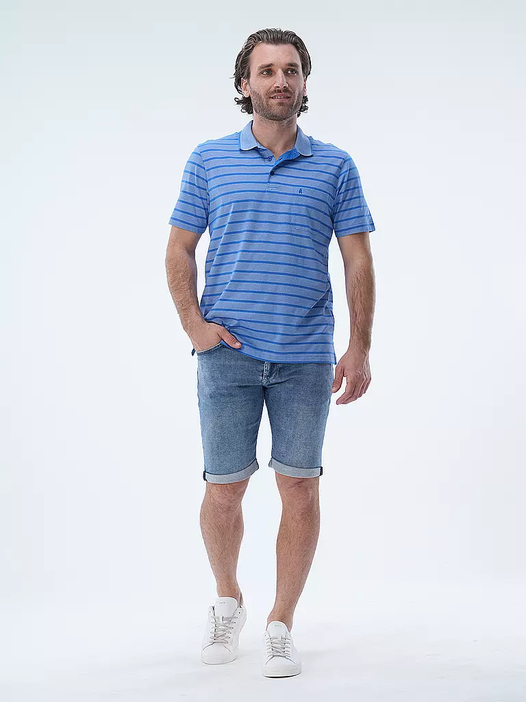 MAC | Jeansshorts  | hellblau