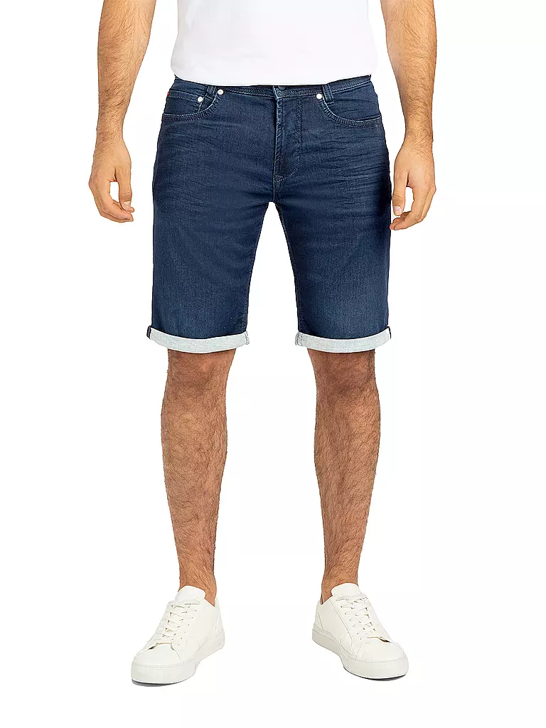 MAC | Jeansshorts  | dunkelblau