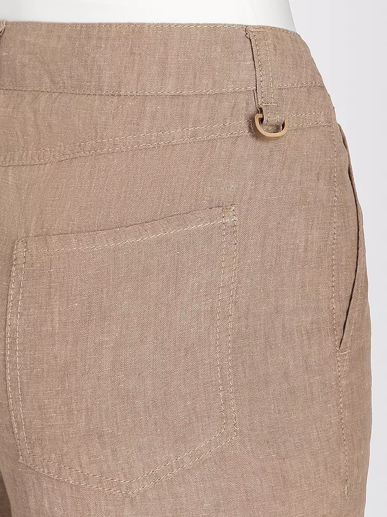 MAC | Leinenhose 7/8 Nora | grau