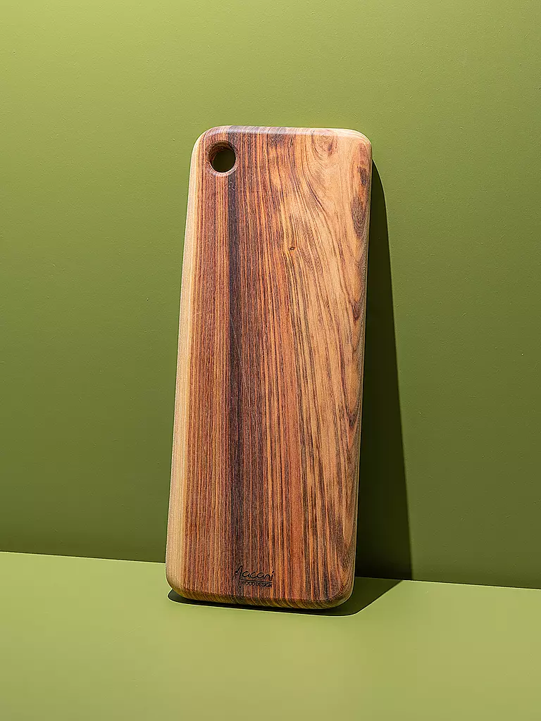 MACANI WOODDESIGN | Schneidebrett - Ecoboard Premium 40x17cm Medium Kampferloorbeer | braun