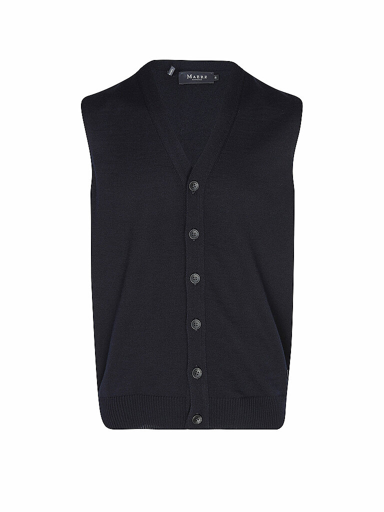 Strickweste dunkelblau 52 herren