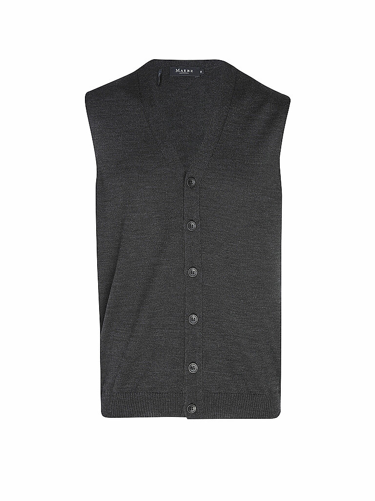 MAERZ Strickweste grau 56 herren