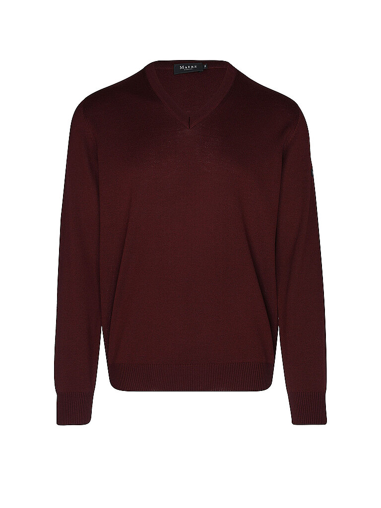 MAERZ Pullover  dunkelrot | 48