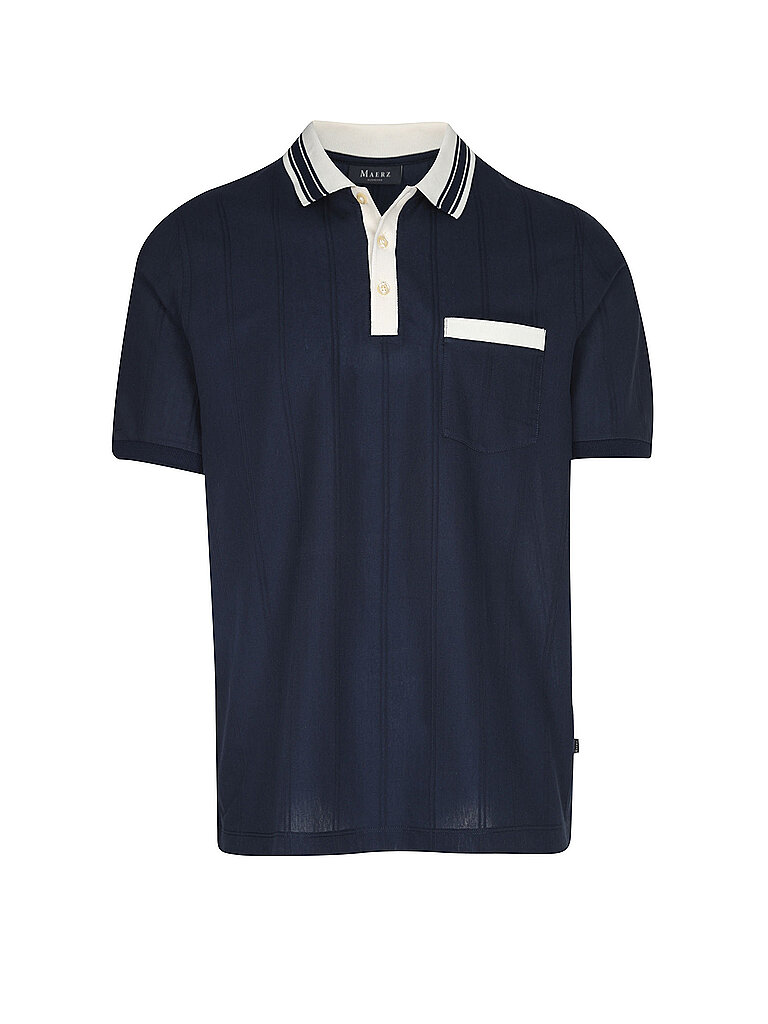Maerz Polo Knit Navy 56 2