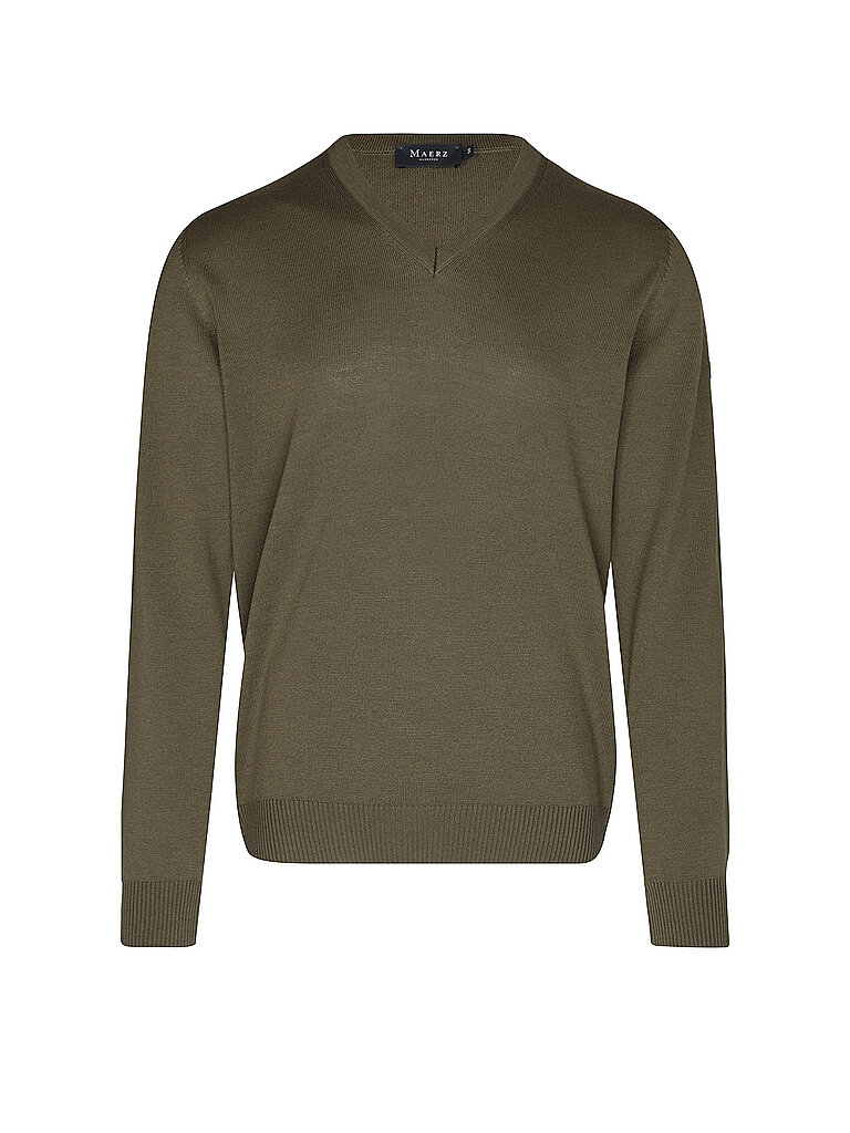 MAERZ Pullover  dunkelgrün | 48